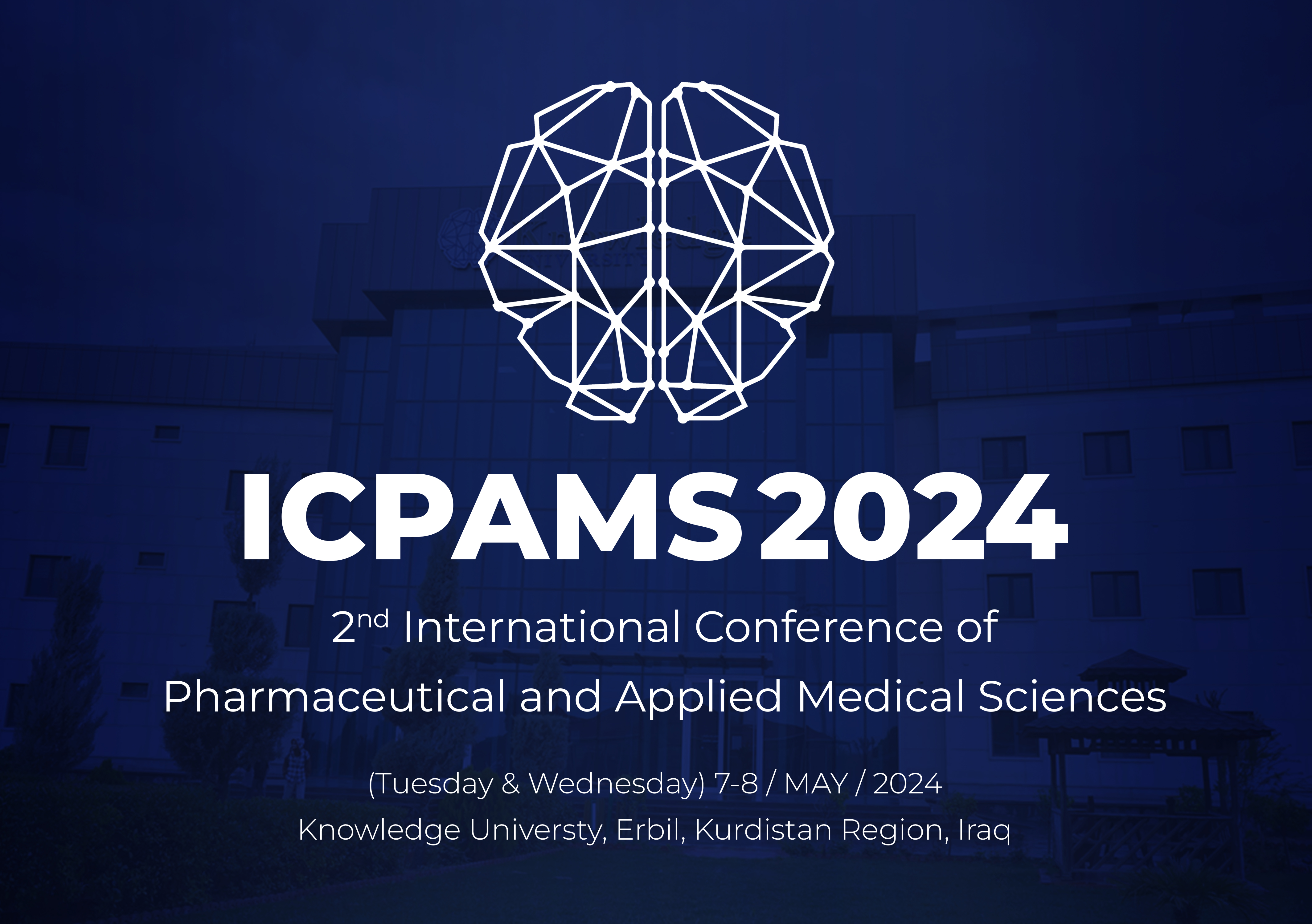 ICPAMS24: The 2nd International Conference of Pharmaceutical & Applied Medical Sciences ICPAMS24: The 2nd International Conference of Pharmaceutical & Applied Medical Sciences
