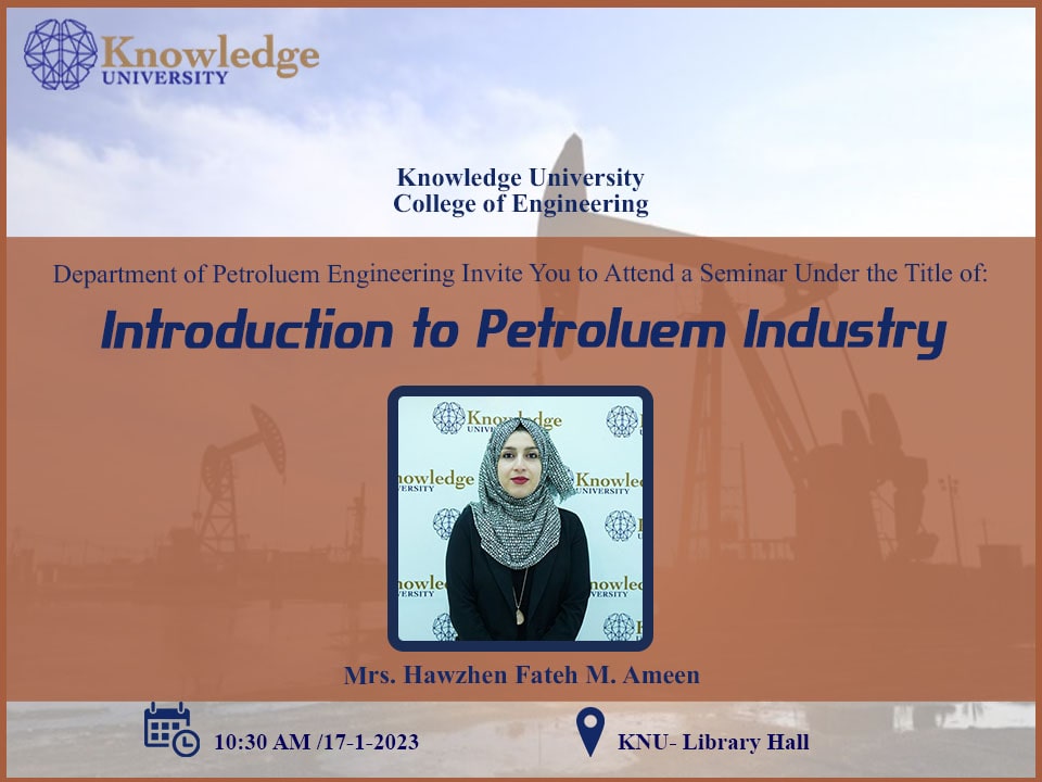 Introduction to Petroleum Industry