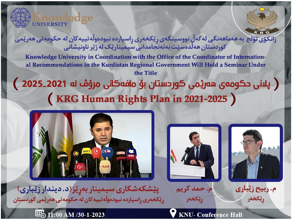پلانى حکومەتى هەرێمى کوردستان بۆ مافەکانى مرۆڤ لە 2021-2025