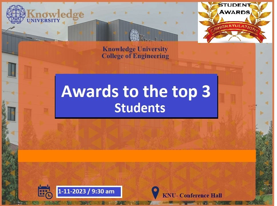Awarding Top Ranked Students