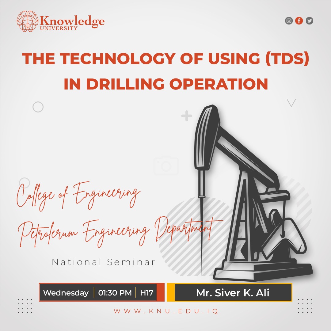 The technology of using (TDS)in drilling operation