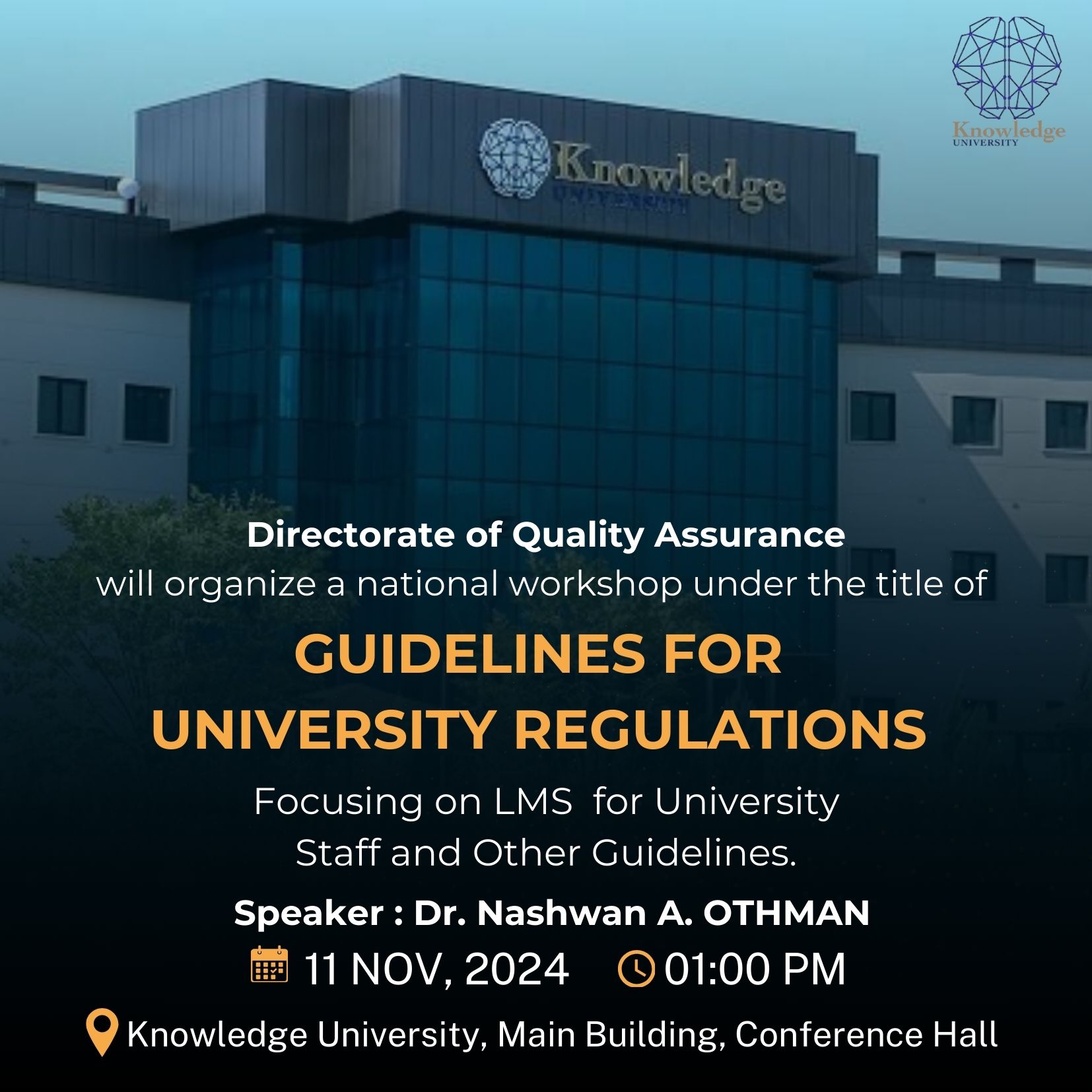 GUIDELINES FOR  UNIVERSITY REGULATIONS