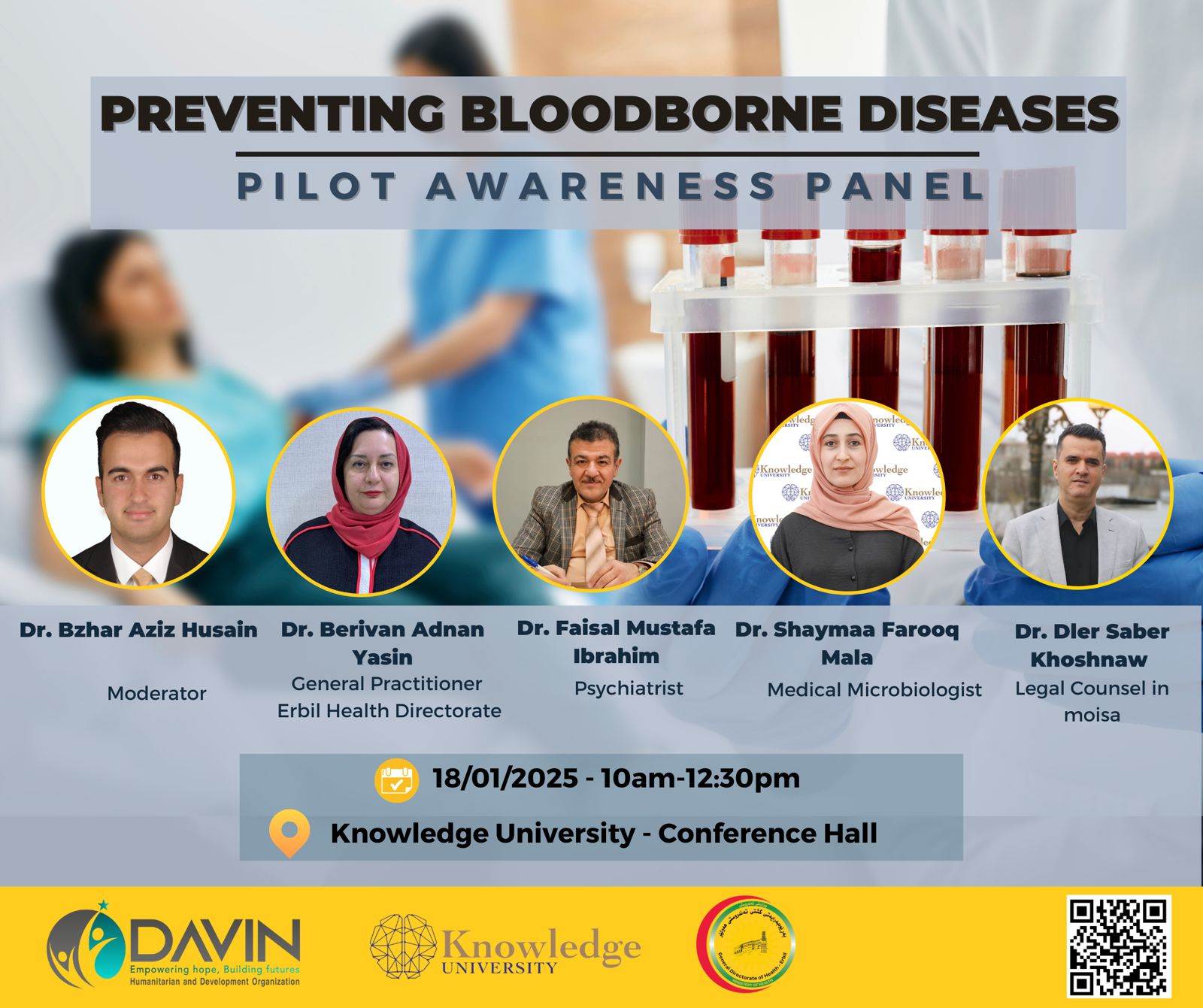 Preventing Blood Borne Diseases - Pilot Awareness Panel