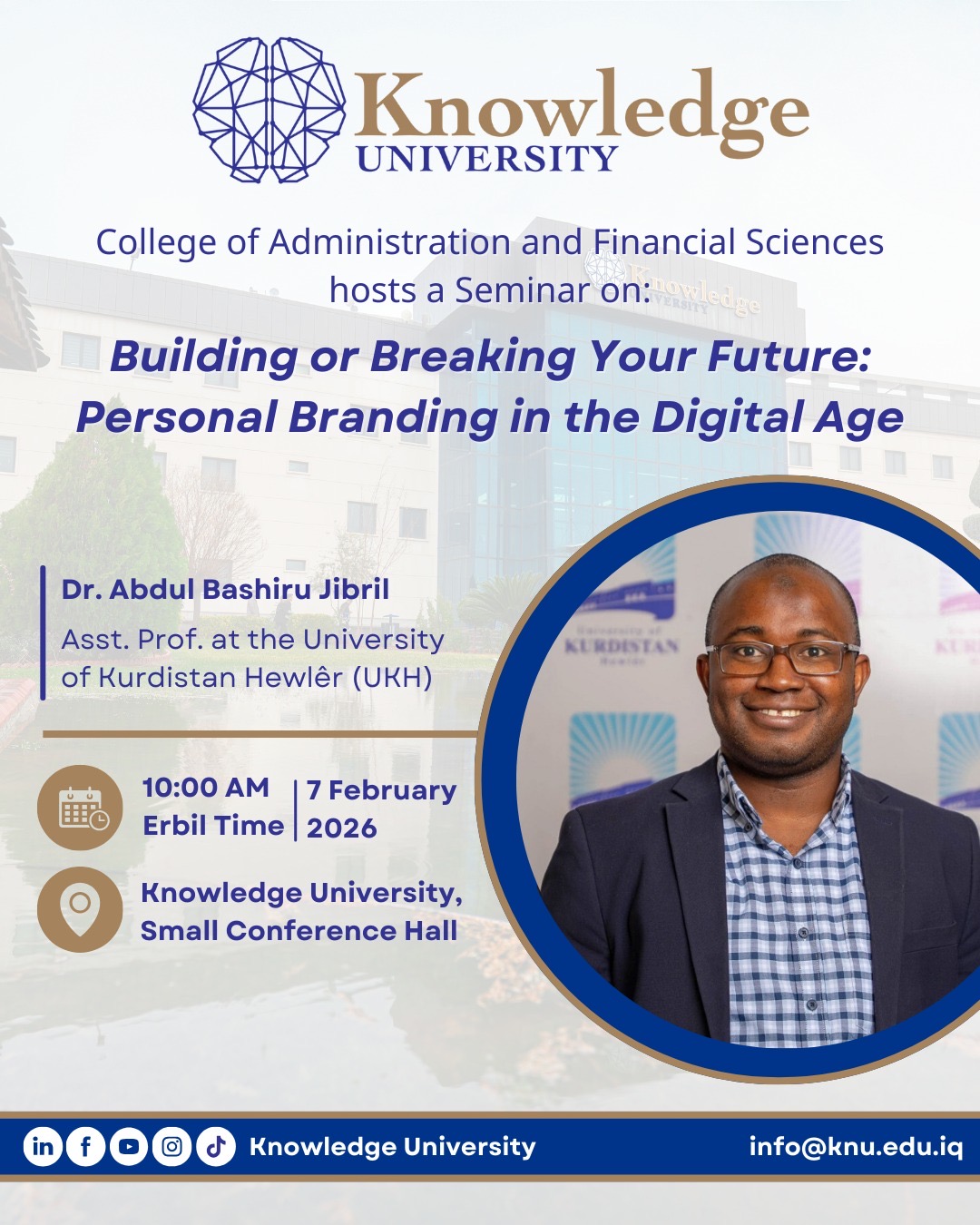 Building or Breaking Your Future: Personal Branding in the Digital Age