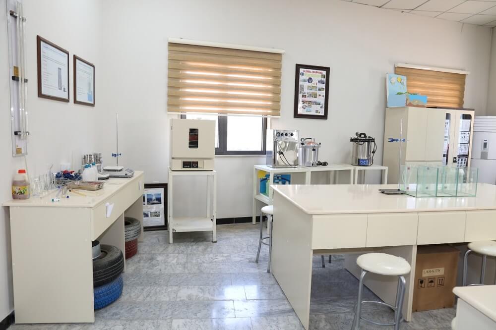 Knowledge University, Soil Testing Lab