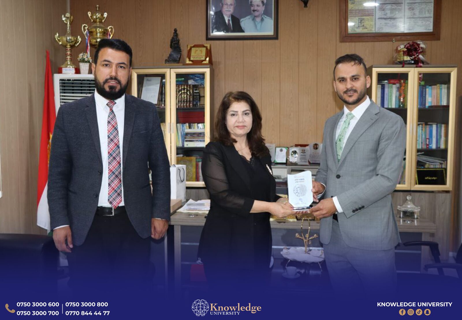 Knowledge University Delegation Visits Key Educational Institutions in Koya