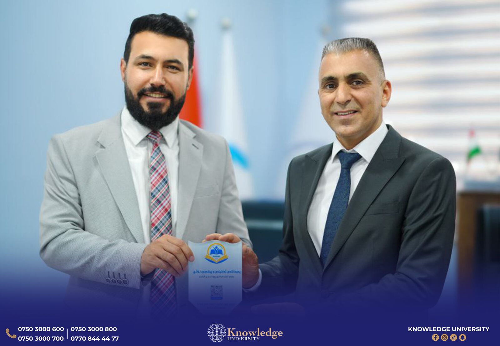 Knowledge University Delegation Visits FAM Educational Institution in Raperin