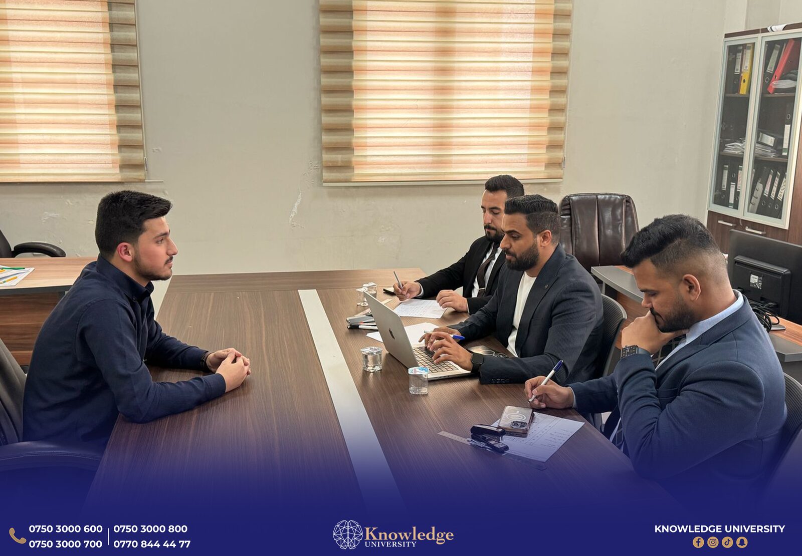 Knowledge University Students Selected for Professional Training in Iraq&rsquo;s Oil and Gas Sector