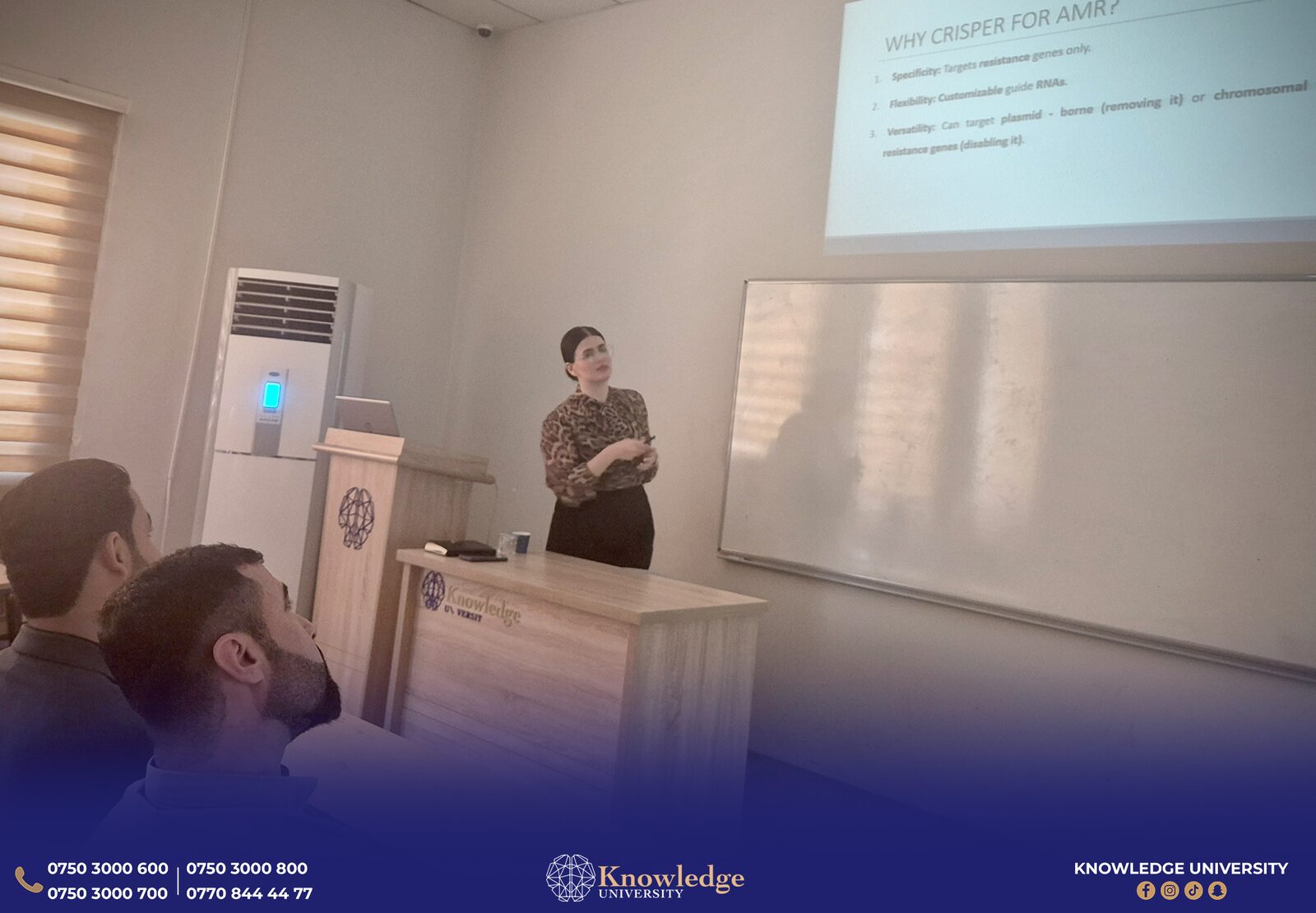  Scientific Seminar at the College of Science – Department of Medical Microbiology