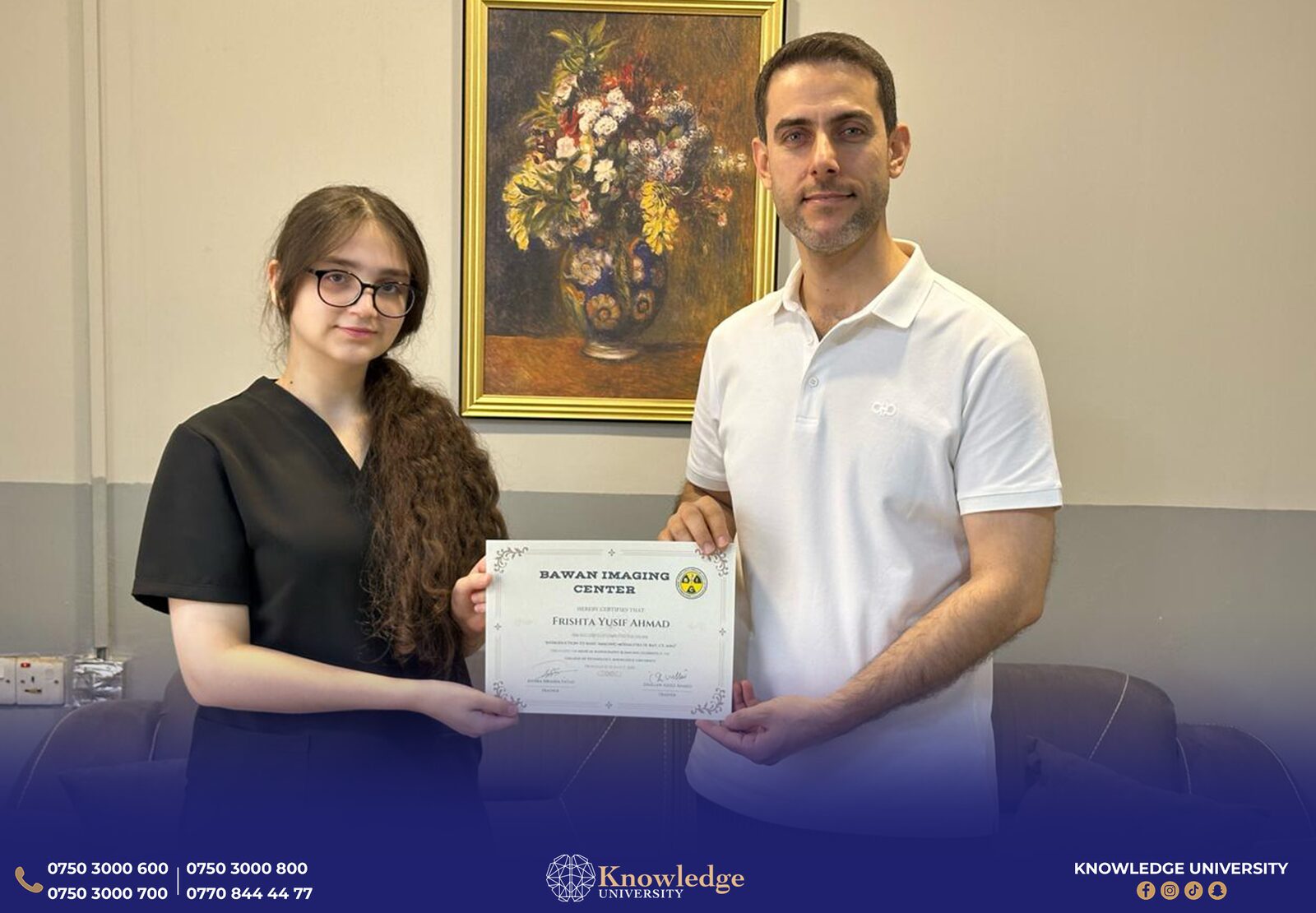  Knowledge University Provides Specialized Radiology Training for Students