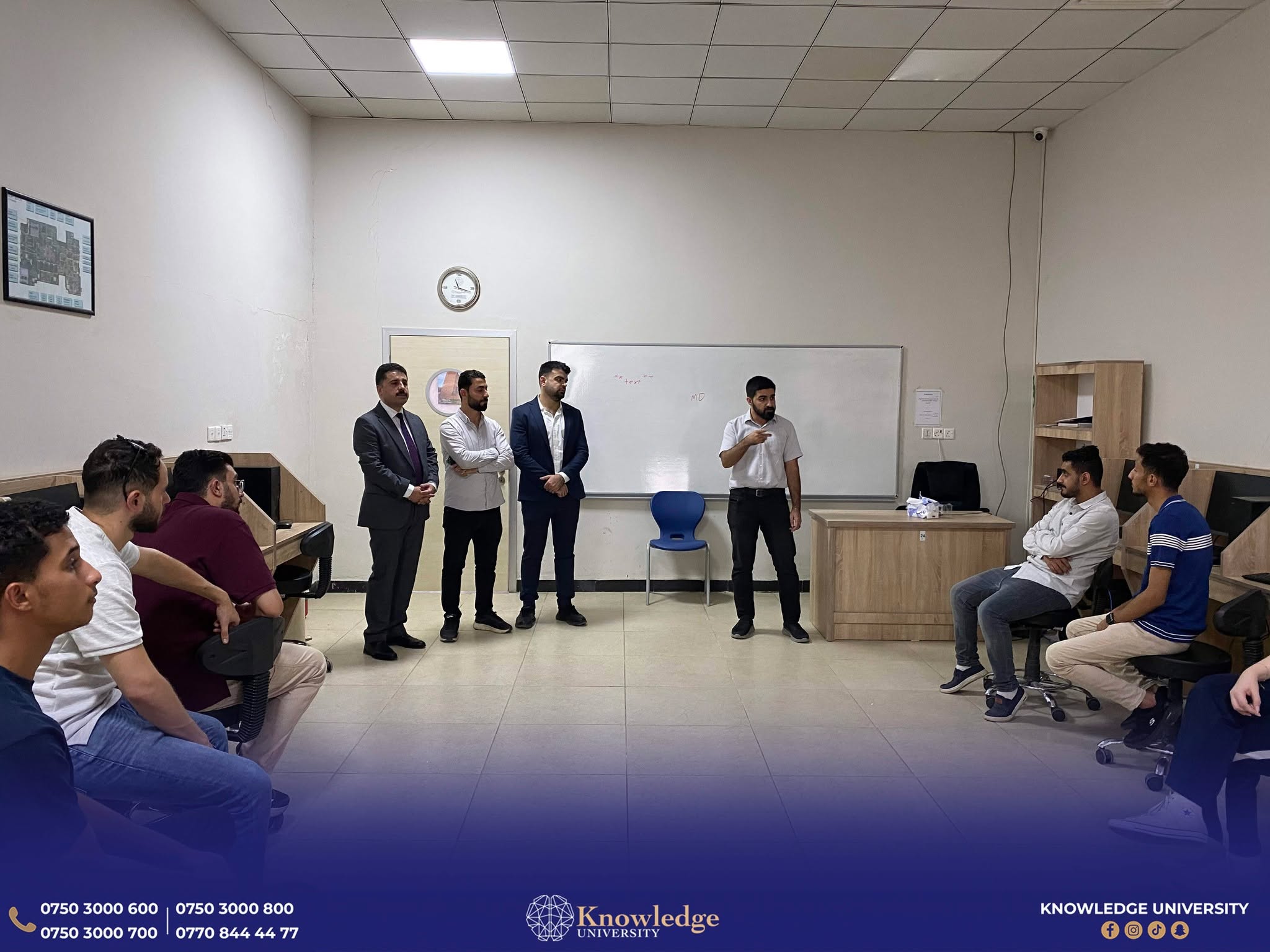 Knowledge University Hosts Arab Students for Summer Training Exchange