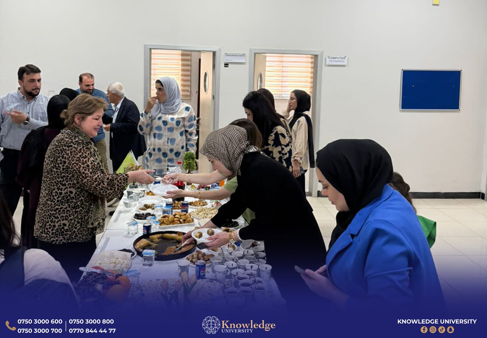 Knowledge University College of Engineering Commemorates the Birth of the Humanitarian Pioneer