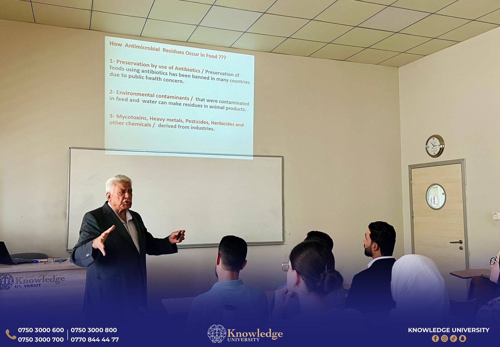 Seminar on Antimicrobial Residues in Iraqi Food