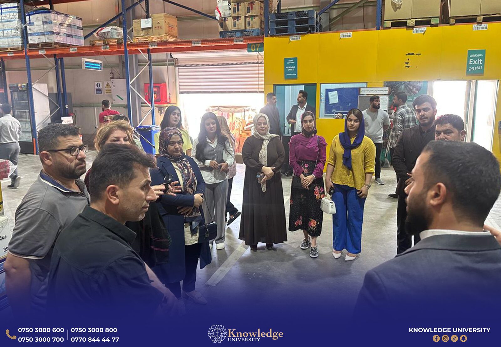 Scientific Visit to Teammart Supply Chain Facilities