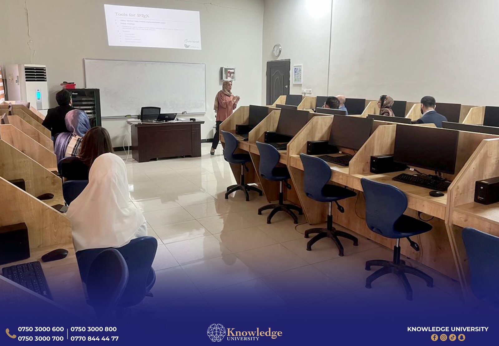 Computer Engineering Department Holds Workshop on Document Preparation with LaTeX