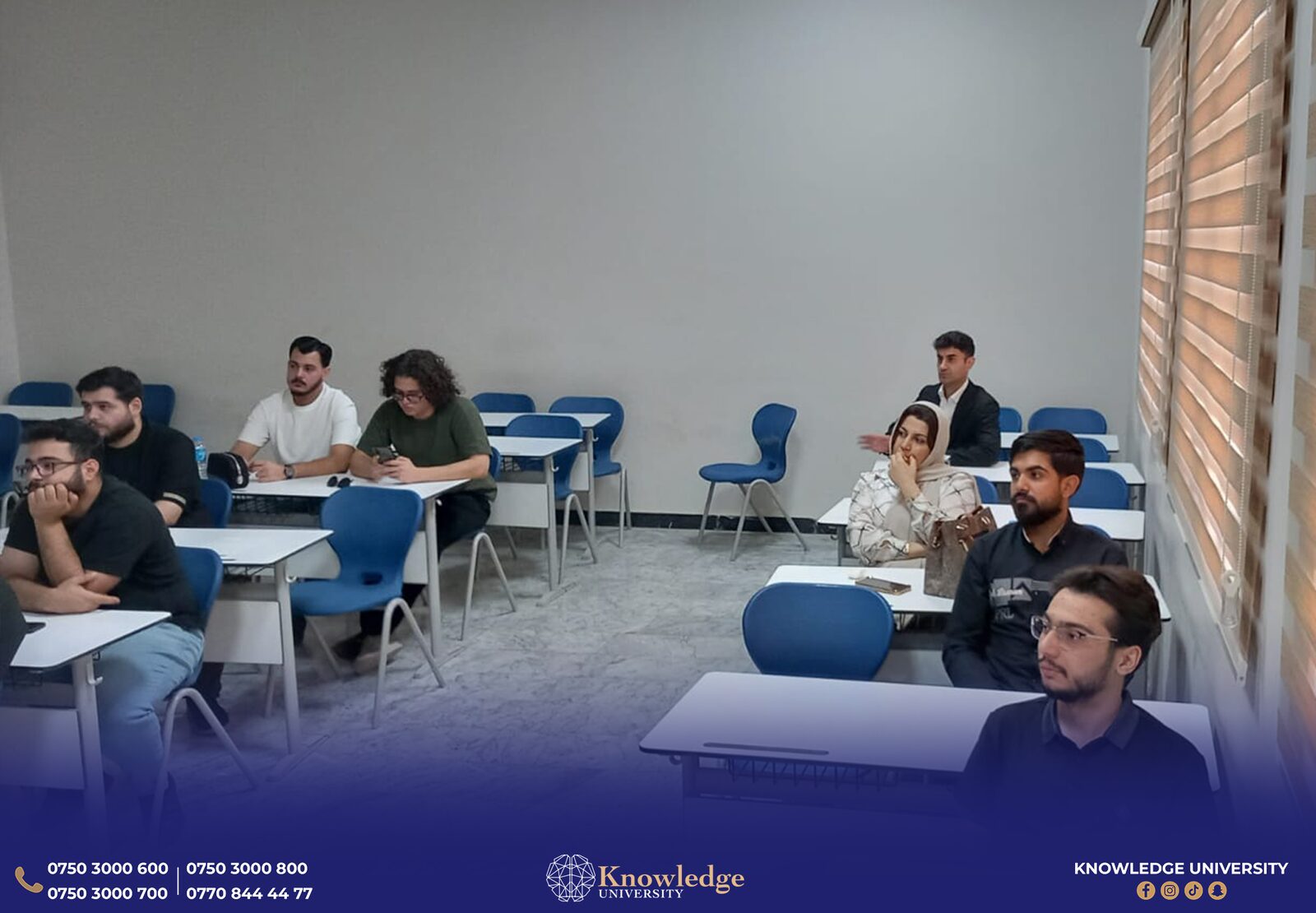 Seminar on “The Power of Now” Held at the College of Administrative and Financial Sciences