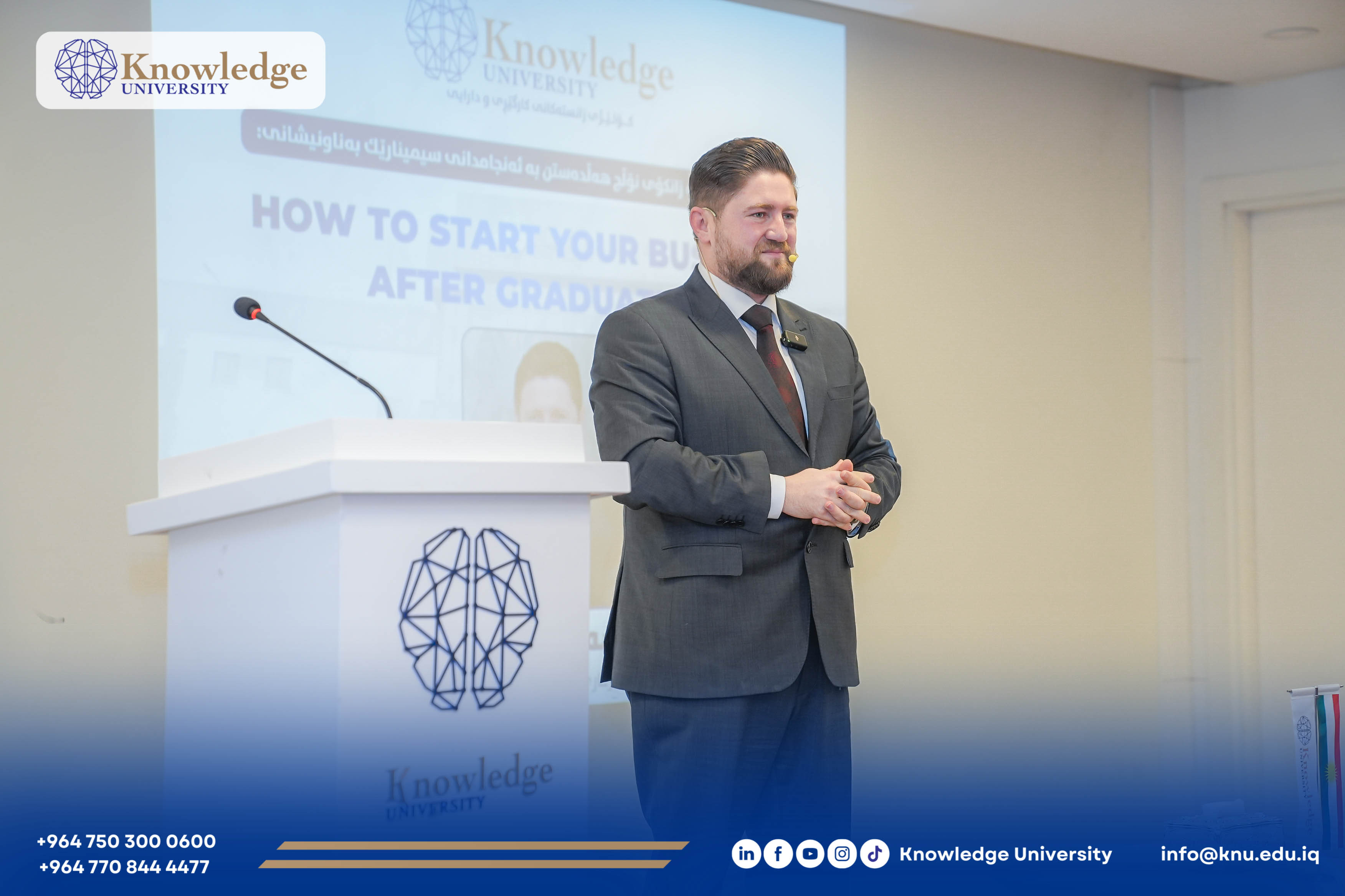 Accounting Department Hosts Seminar on Starting a Business After Graduation