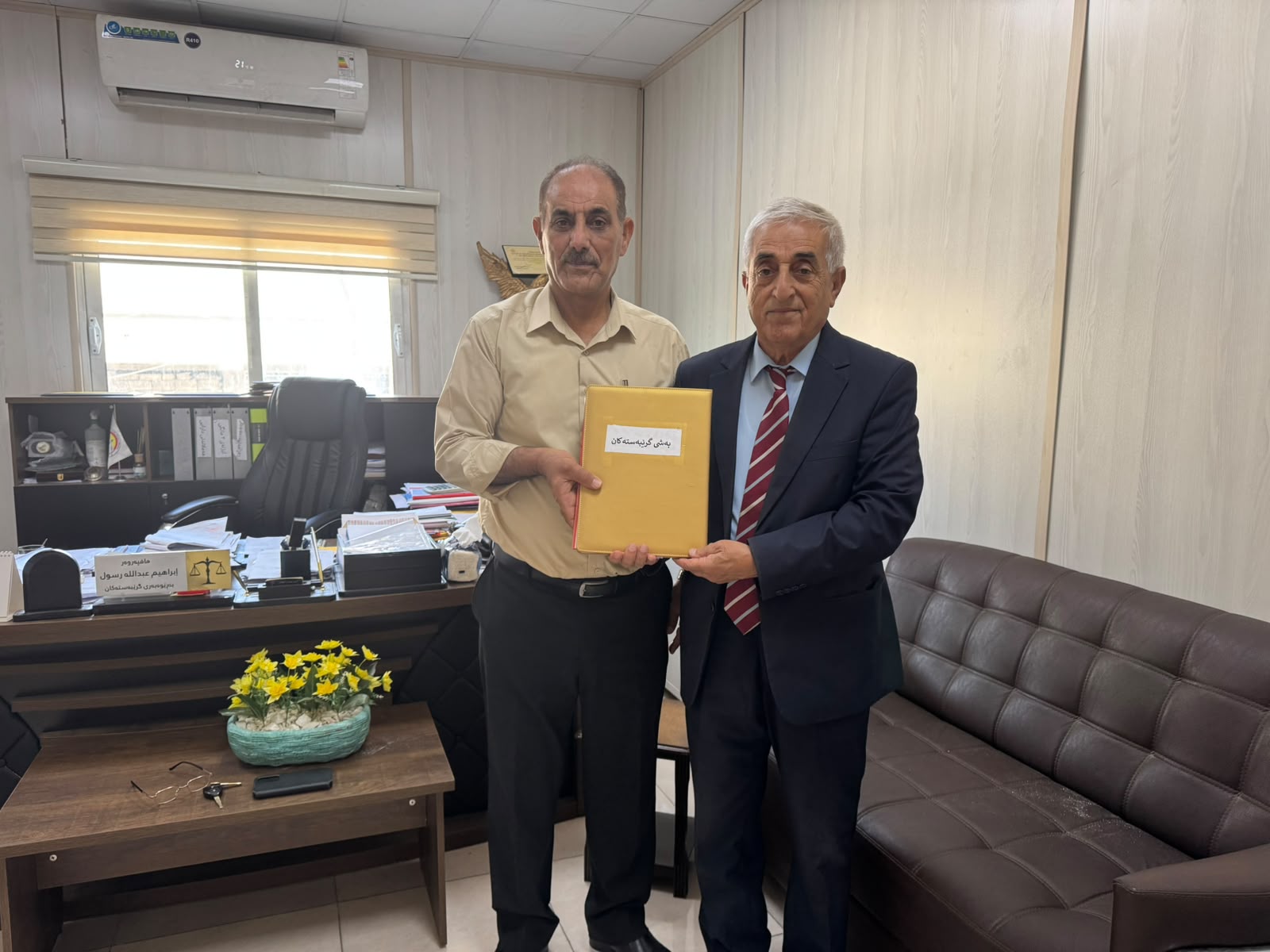 Knowledge University Signs Agreement with Erbil General Directorate of Health