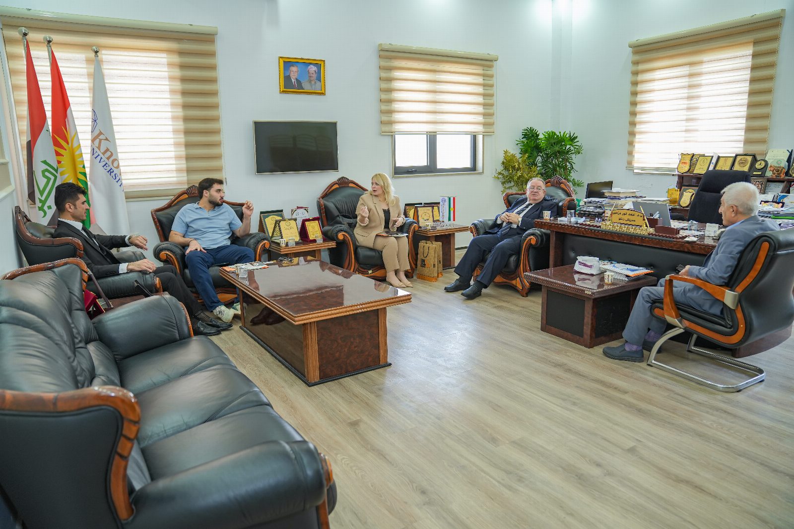 IKD Representatives Visit Knowledge University