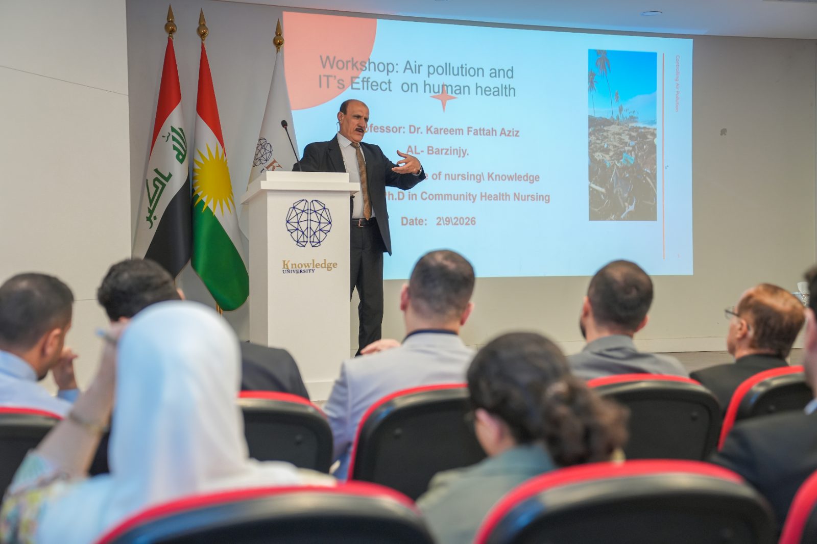 A Scientific Workshop on the Health Effects of Air Pollution Was Presented at Knowledge University