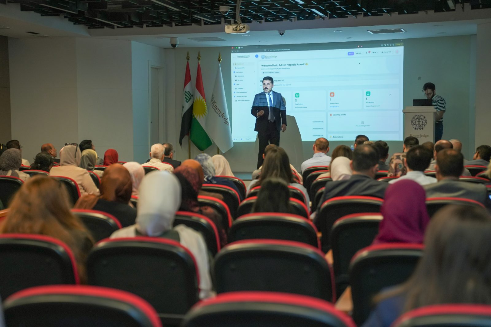 Seminar on the University New System Held for Faculty Members