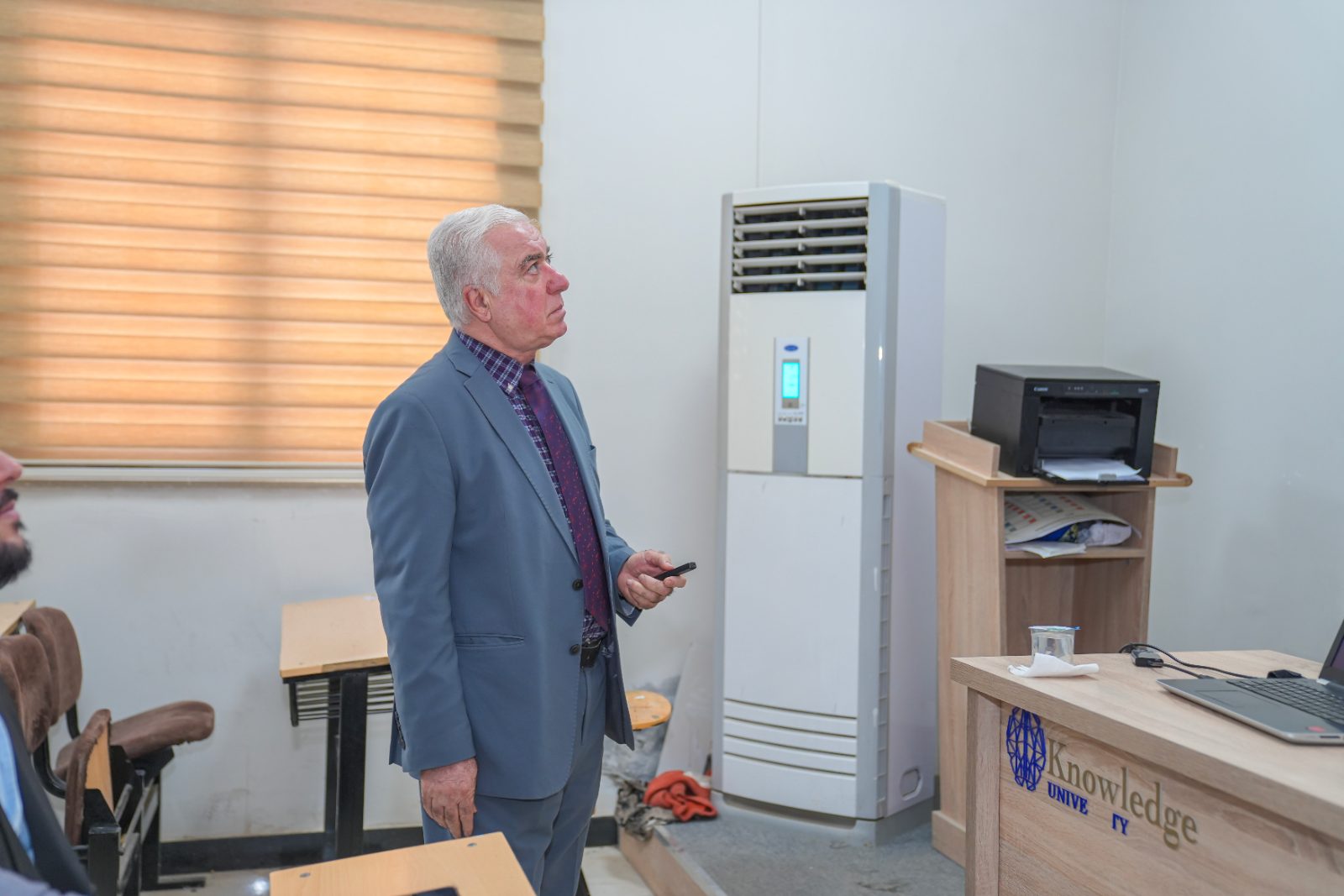 Scientific Seminar on “Erbil Wastewater Treatment Plant” Held at Knowledge University