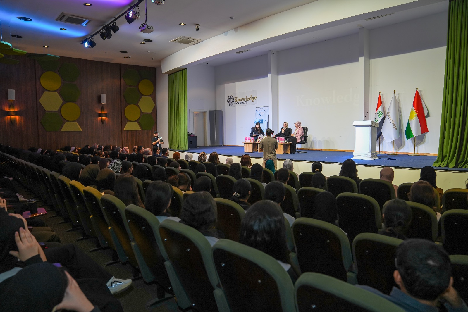The College of Science at Knowledge University Organizes Scientific Panel on Breast Cancer Awareness