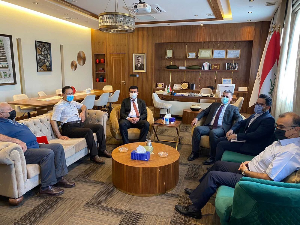 Team from Ministry of Higher Education and scientific researches Visits KNU.