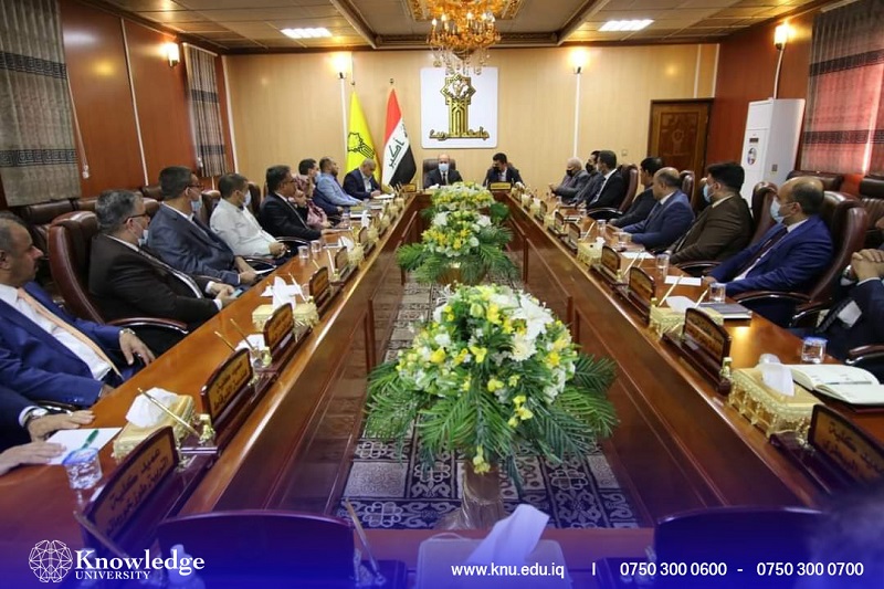 شاندێک لە زانکۆی نۆڵج سەردانی زانکۆی تکریتیان کرد 