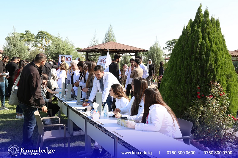MLS students organized an activity on the International Diabetes disease day 