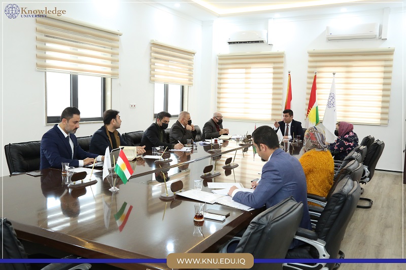 The 2nd Meeting of The Knowledge University Council Was Held For The Academic Year 2021-2022