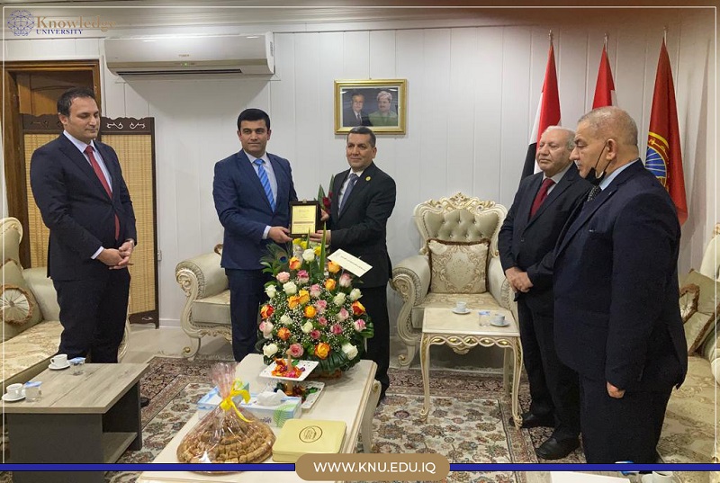 Delegation From Knowledge University Visited Salahadin University - Erbil