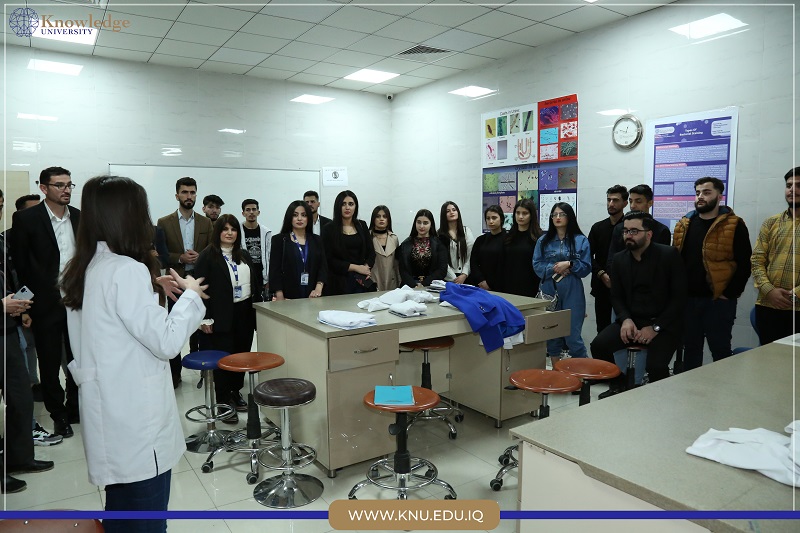 Tishk Private institute for Computer Science in Duhok took a scientific trip to KNU
