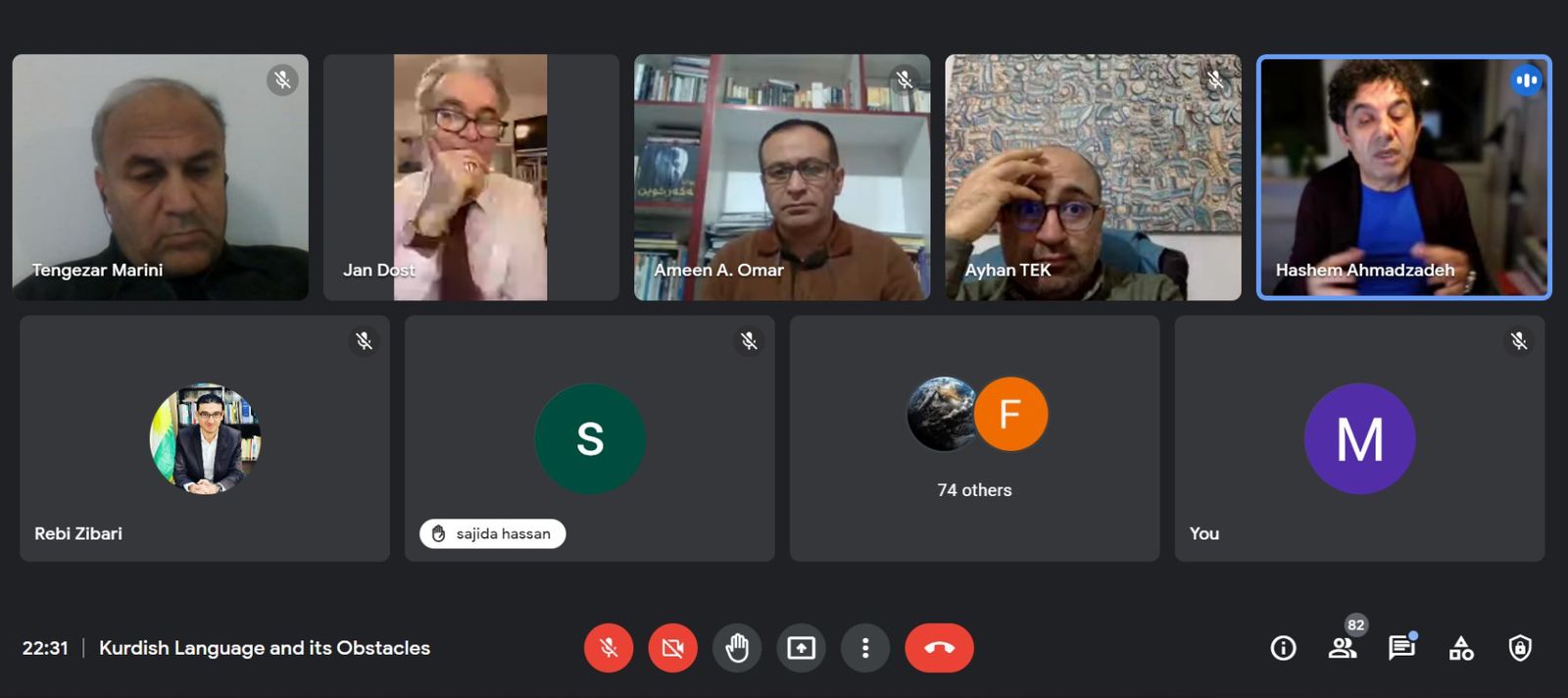Kurdish Language and its obstacles International Online Workshop