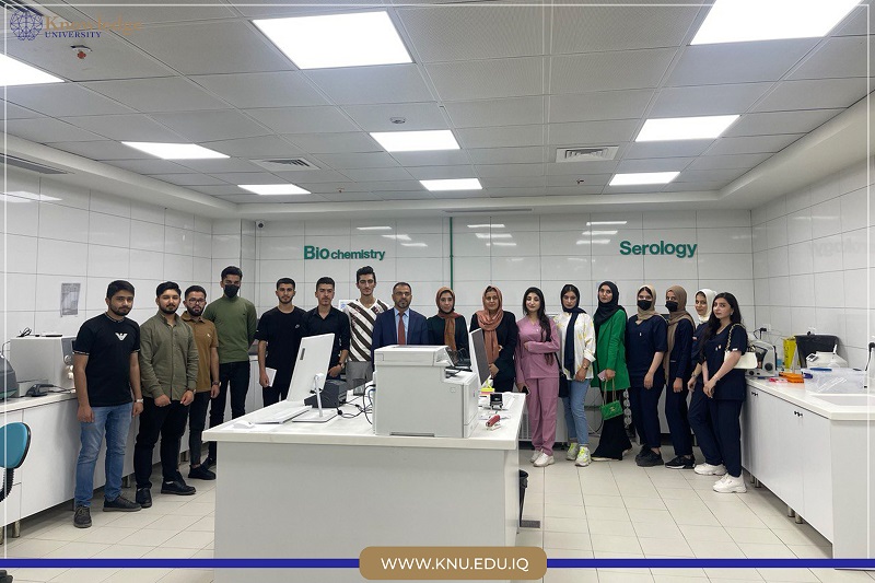 Medical Microbiology Department made a scientific visit to the Mehrabani Hospital in Erbil 