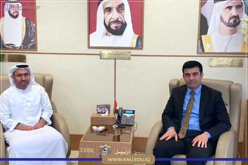 A delegation from KNU visited the UAE consulate in Erbil to express and convey the condolences