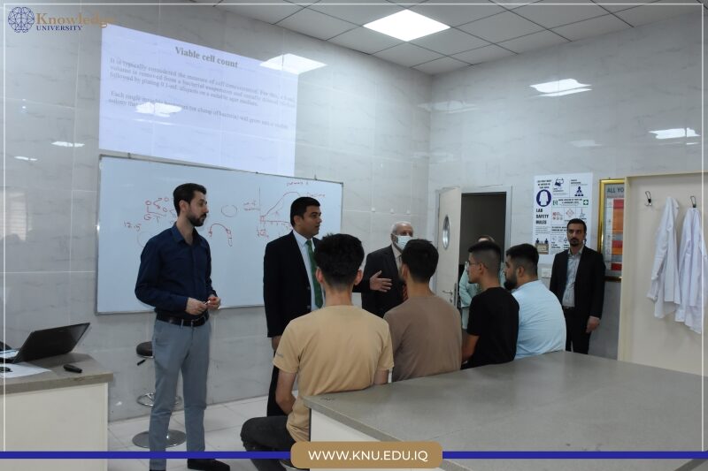 The president of Knowledge University visited the classrooms on the occasion of the start of the new academic year 2022-2023