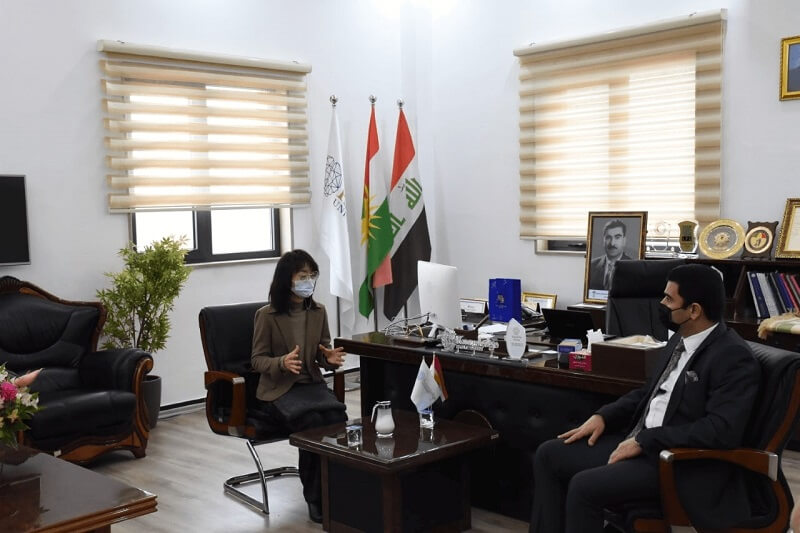 A Visit from the Japanese Consulate to KNU