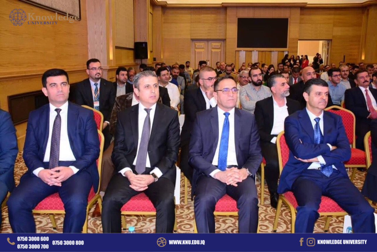 Rector of Knowledge University  participated in the symposium  ( Students Internship and Career Development)