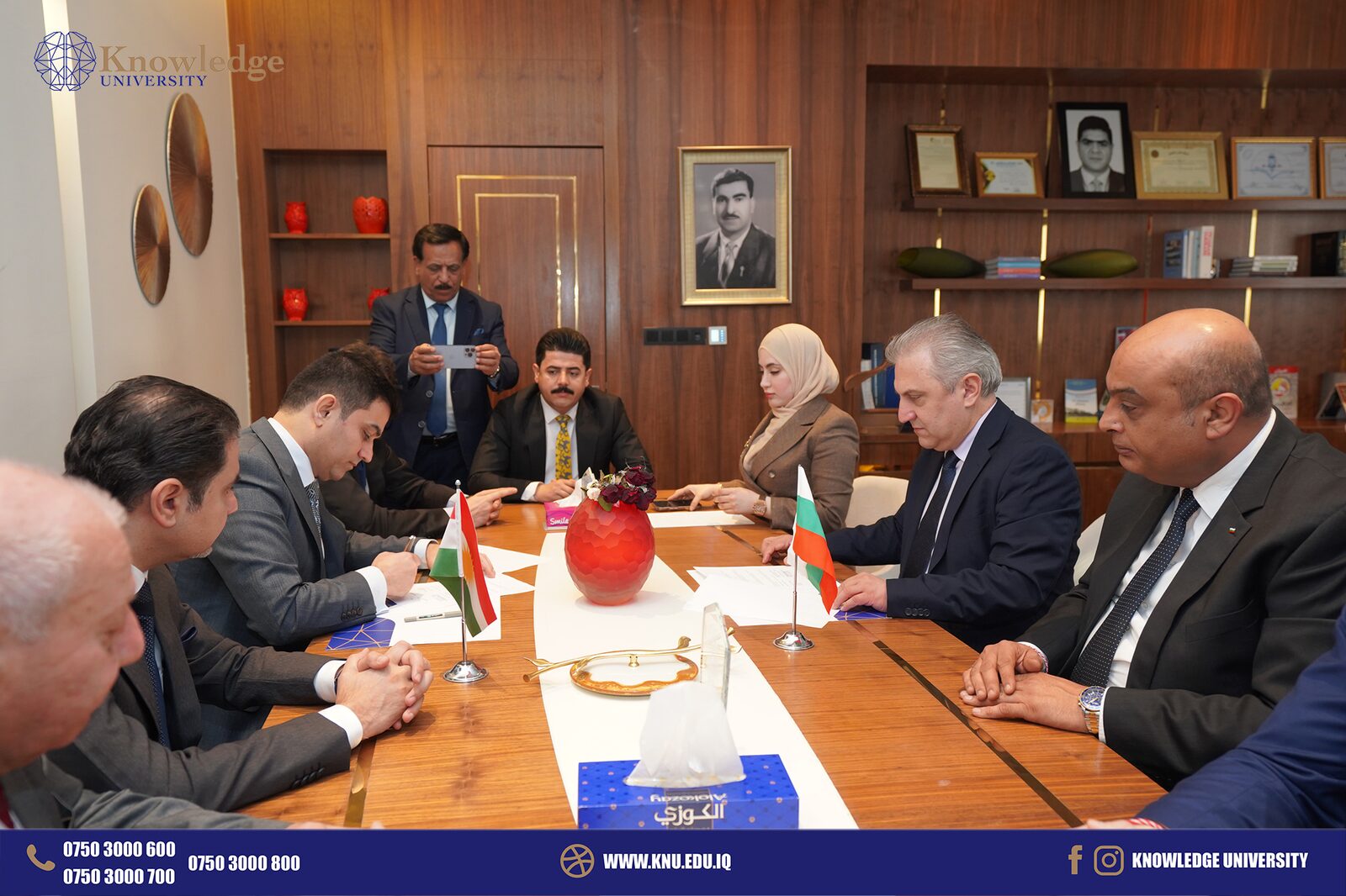 Visit of Sofia University of Bulgaria to Knowledge University