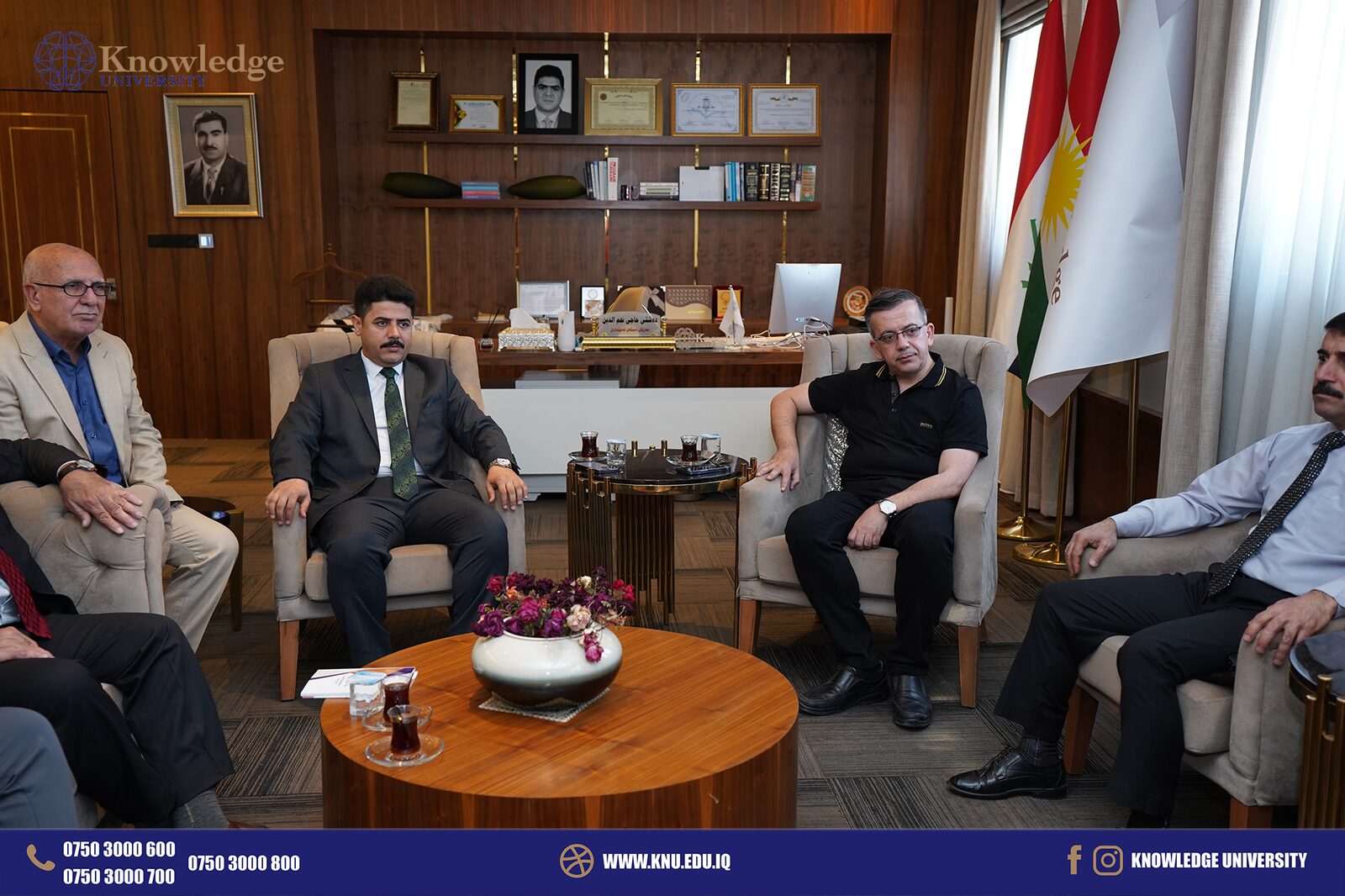 Visiting of a Delegation from United States