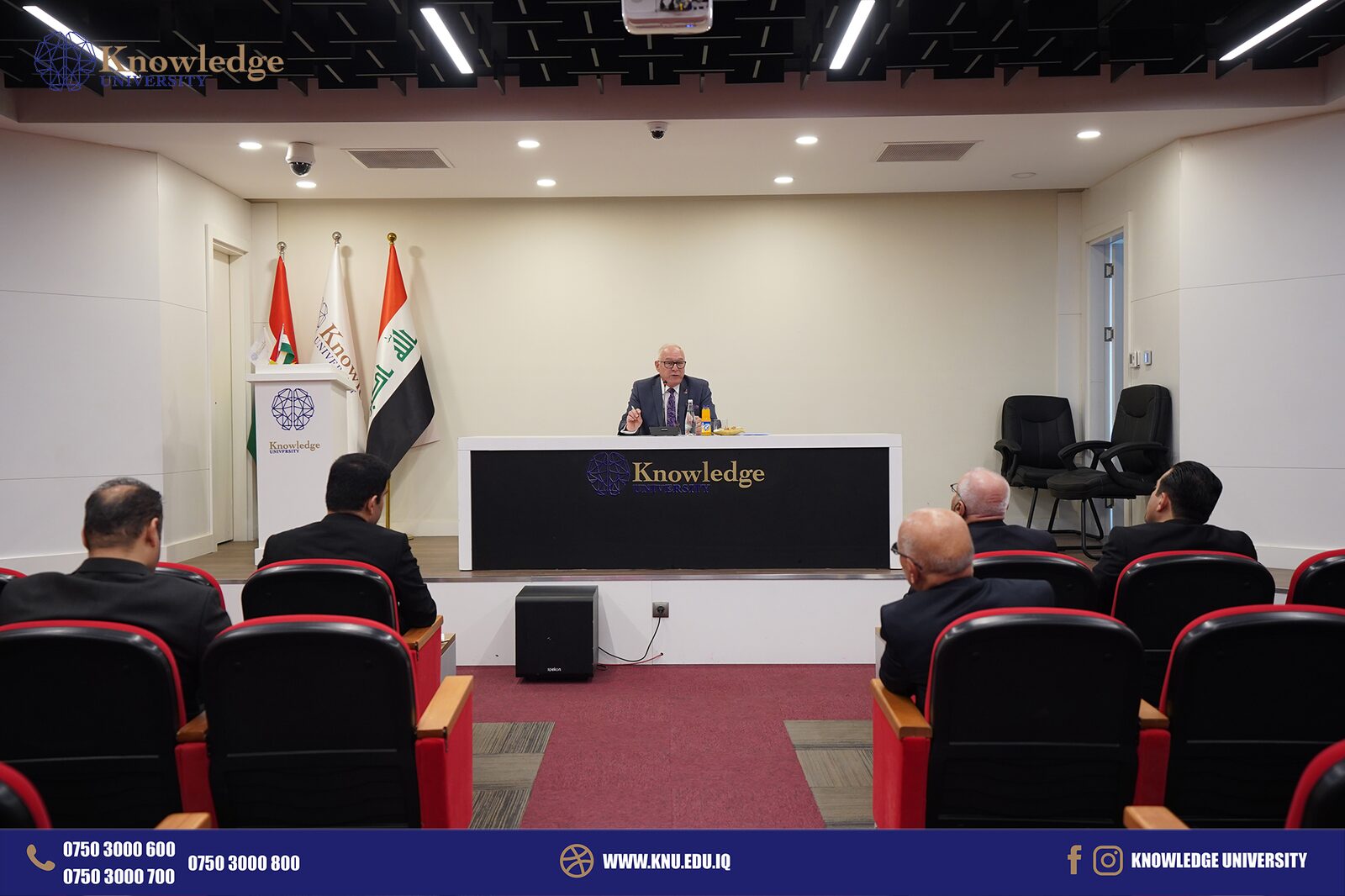 International Development Manager of ASIC Visits Knowledge University