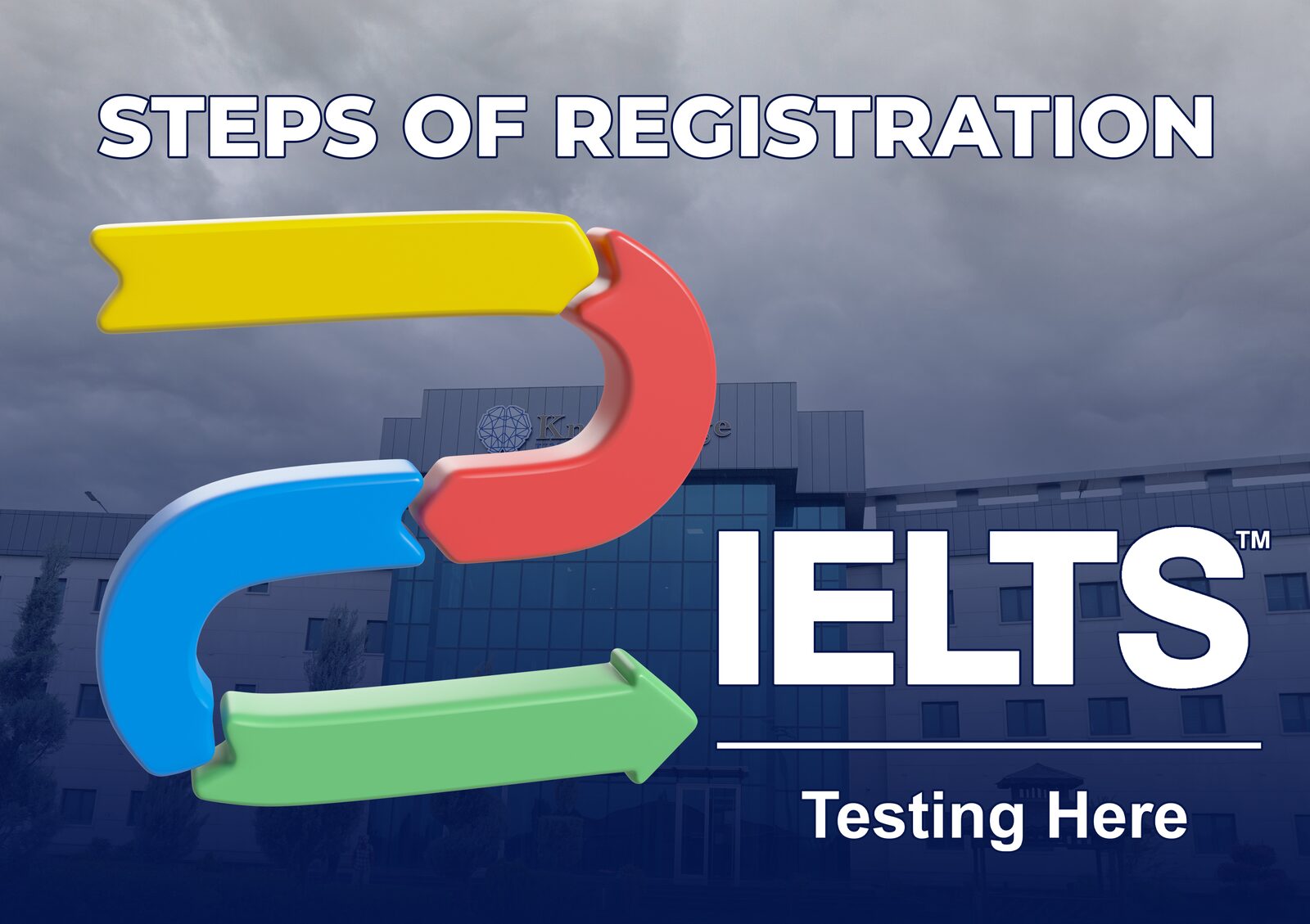 Registration Steps for Paper-Based IELTS Exam at Knowledge University