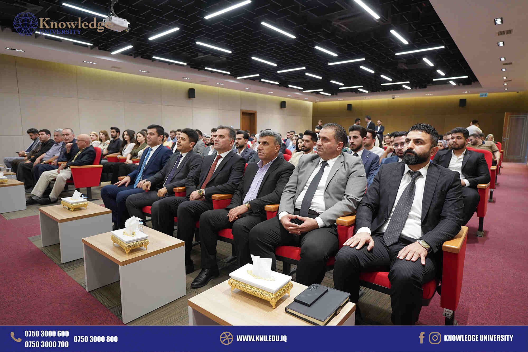 Knowledge University Appreciates the First Grade Students of Law and International Relations Departments