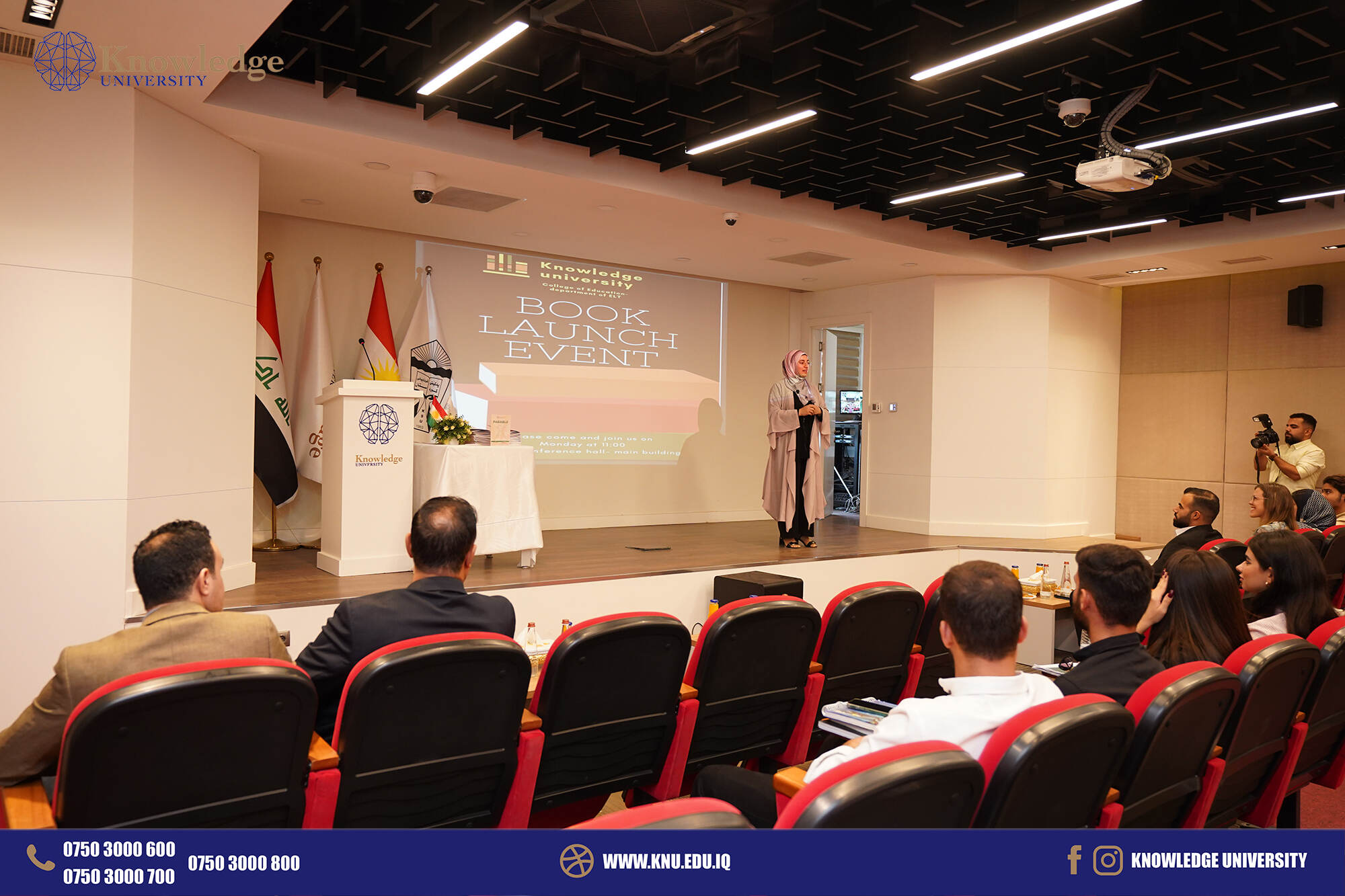 Book Launch Ceremony at Knowledge University Showcases Remarkable Achievements