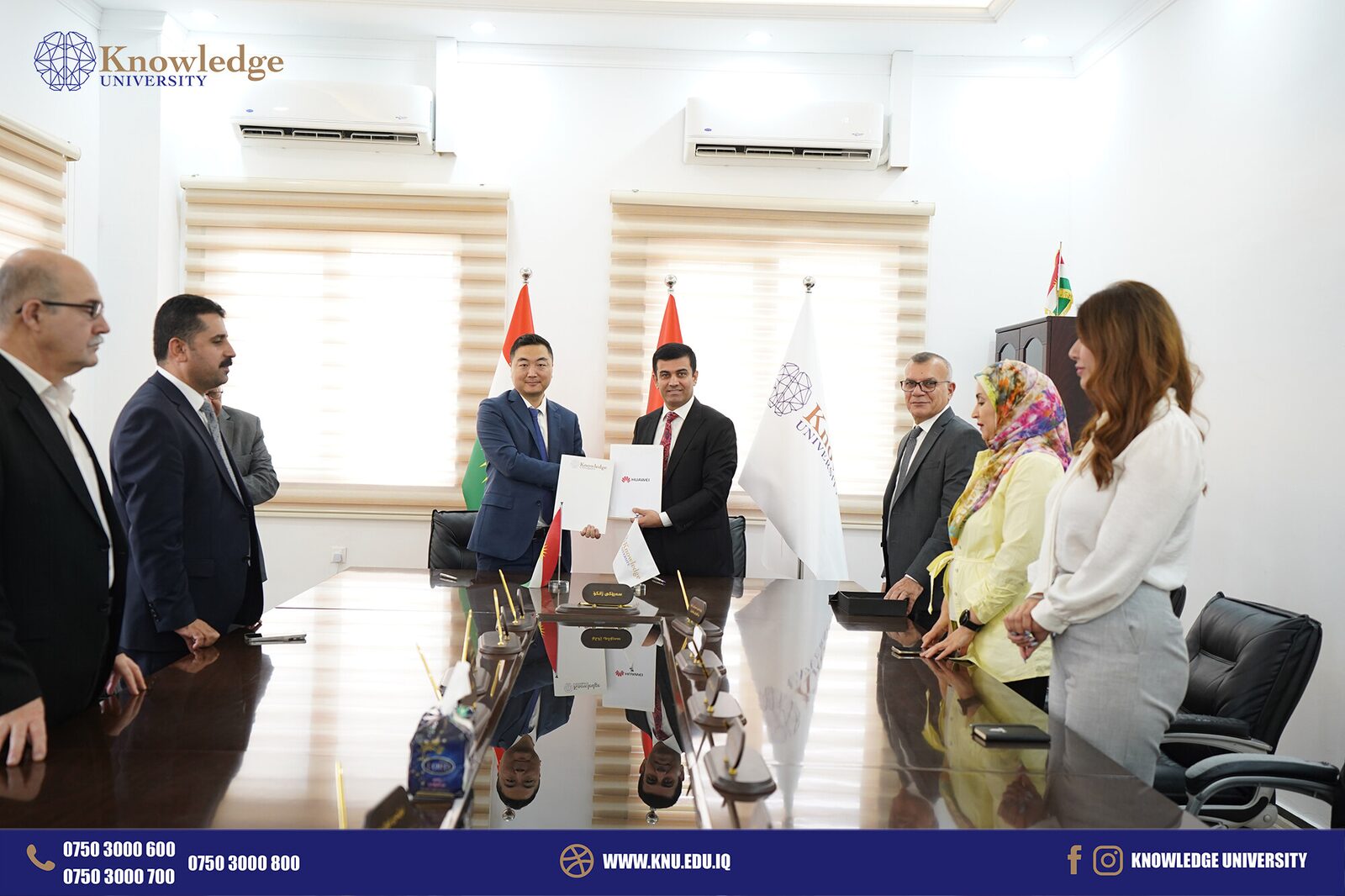 Knowledge University and Huawei Forge Partnership to Establish Academy