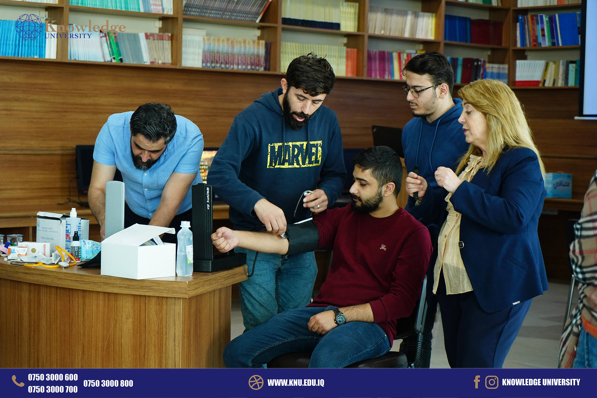Department of Medical Microbiology Sciences Hosts Vital Training Course about Biosafety, Phlebotomy, and First Aid