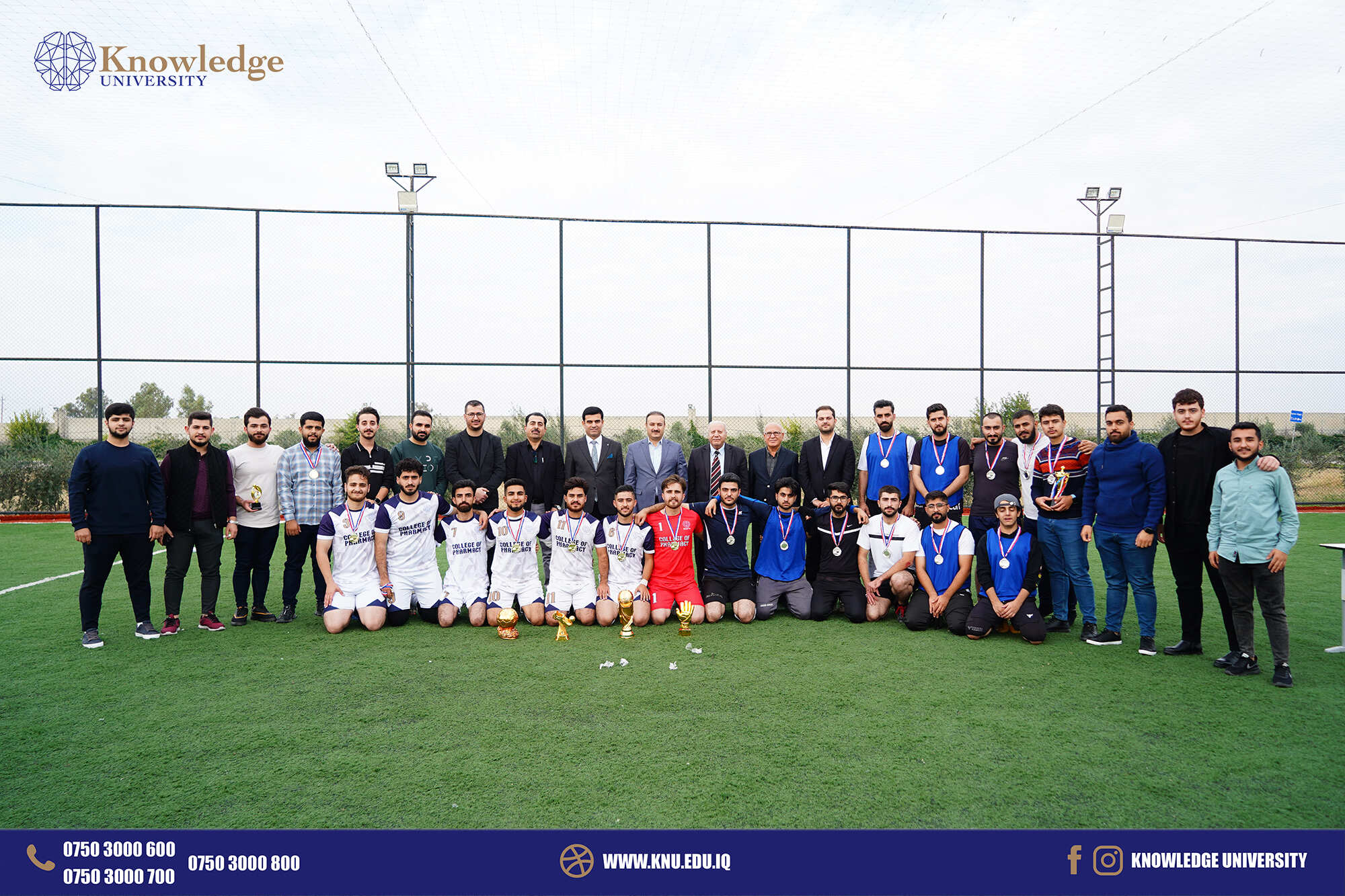 Third Stages Seize Victory in College of Pharmacy Football Tournament 