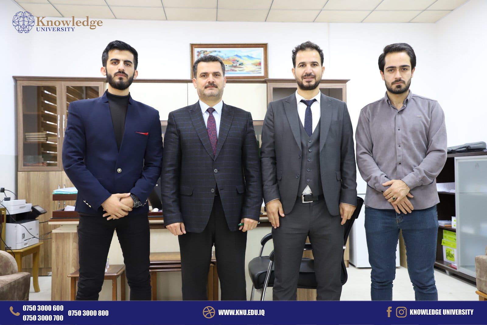 Knowledge University Extends Outreach with Special Visit to Halabja Governorate