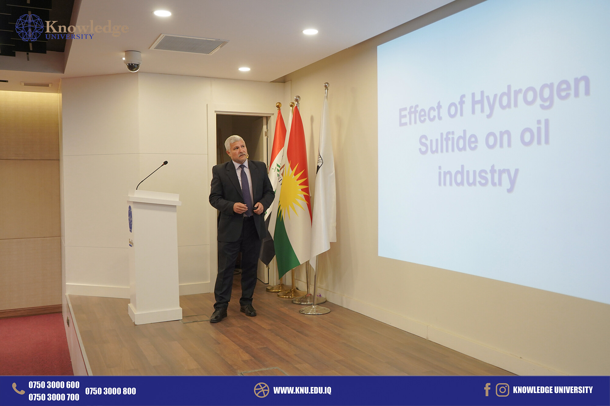 Knowledge University Hosts Collaborative Workshop on Recent Technologies in Oil Industry